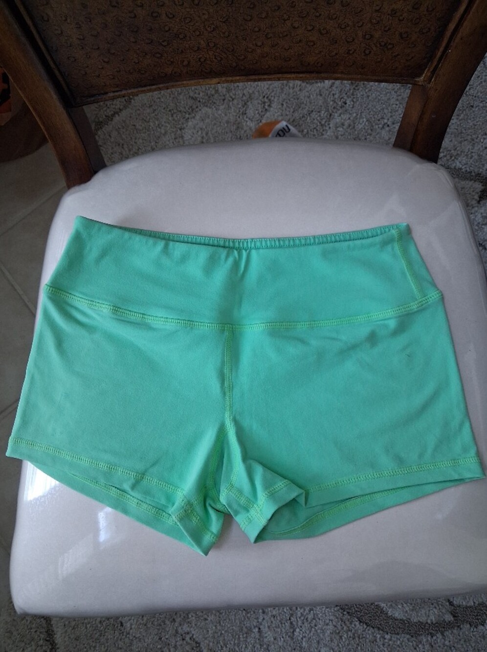 Savage Barbell Mint Green Women's Athletic Shorts